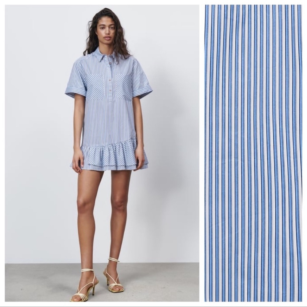 Ruffled Mini Dress